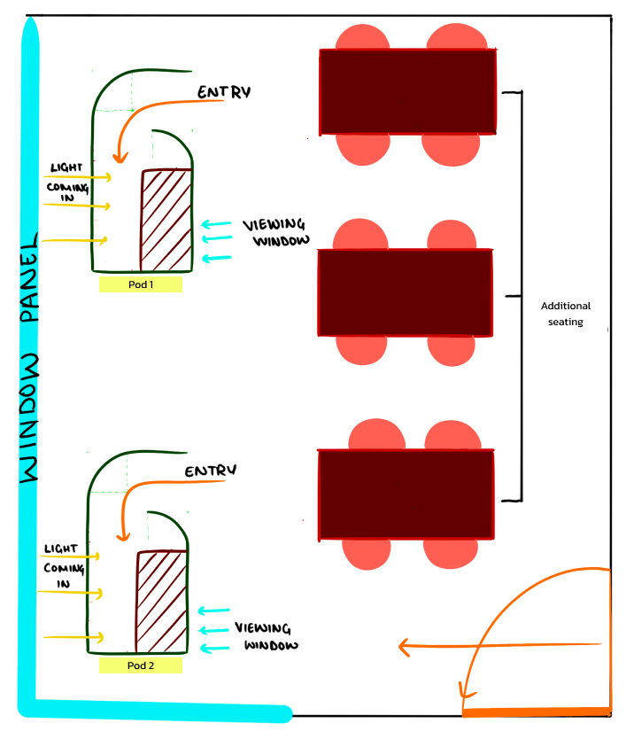 Poster pne shocasing a Ballet dancer to represnt one of the exhibition taking place in the festival about glass